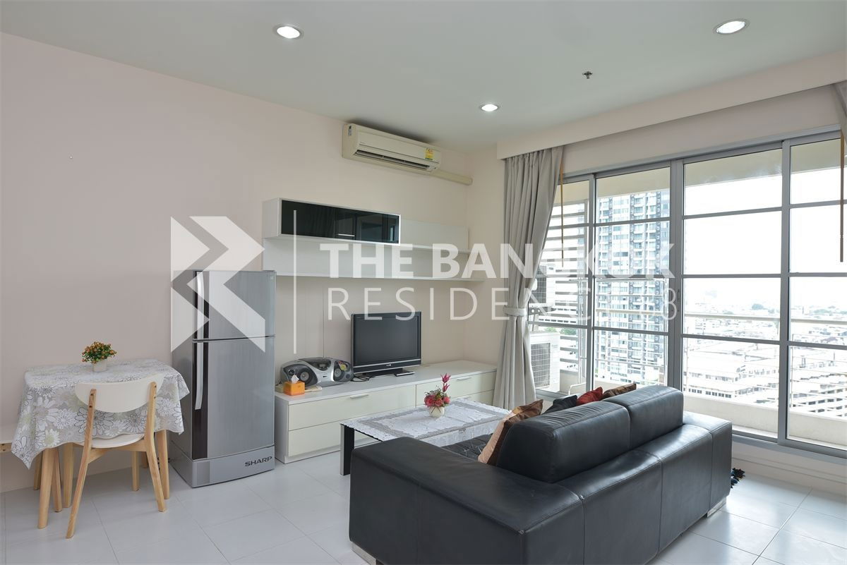 picture Baan Klang Krung Siam Pathumwan 💚Newly renovated unit in the heart of the city 💚 Near BTS Ratchathewi - 3/6