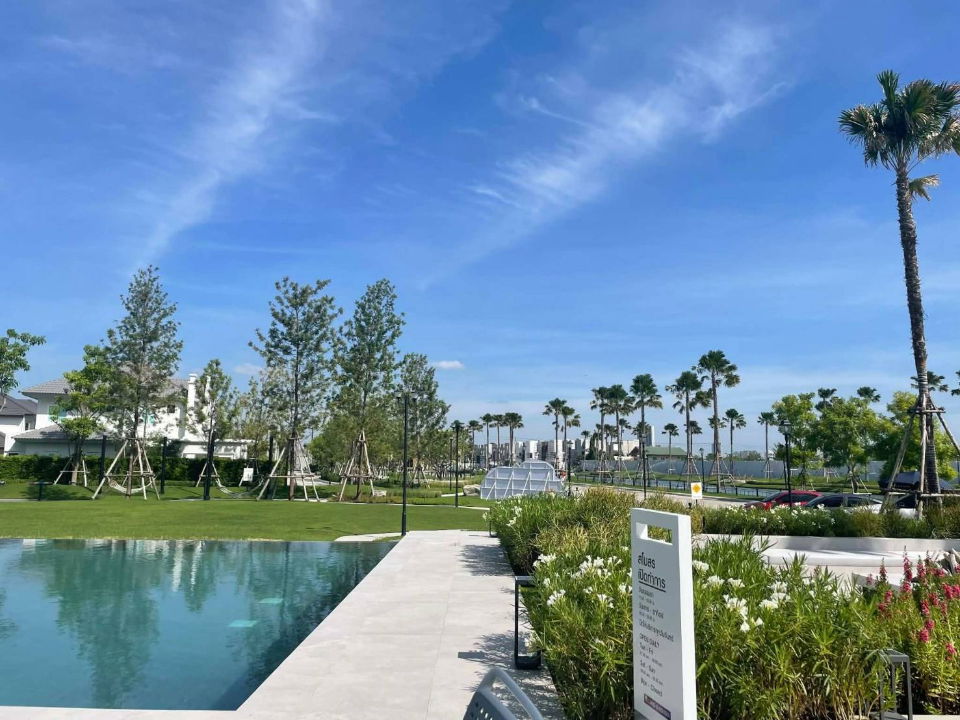 รูป ปล่อยขาย บ้านหรู Villaggio 3 ศรีนครินทร์ บางนา เดินทางสะดวก เฟอร์นิเจอร์ครบ พร้อมอยู่SW003331 - รูปที่ 3/8