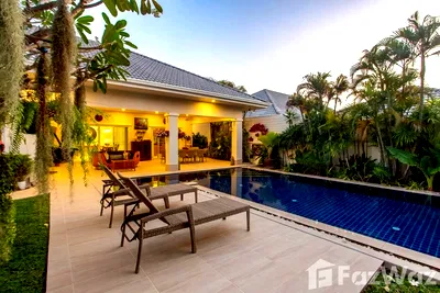 Houses for sale Thap Tai, Prachuap Khiri Khan : Freshly Renovated Pool Villa with Garden in Soi 88 5975539