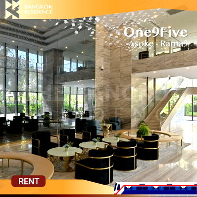 คอนโดให้เช่า :  One9Five Asoke - Rama9 ยูนิตว่าง ราคาดี 💥 ใกล้ MRT พระราม 9 