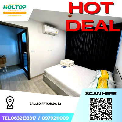 Condos for rent : #Z4096💥 120169 🔥 Condo for Rent: GALILEO Ratchada 32
