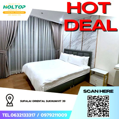 Condos for rent : #Z4101💥 130169 🔥 Condo for Rent: Supalai Oriental Sukhumvit 39