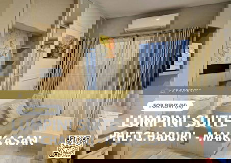 รูปภาพ For Rent ✨ Lumpini Suite Phetchaburi - Makkasan ✨ Fully furnished with appliances, near MRT Phetchaburi.