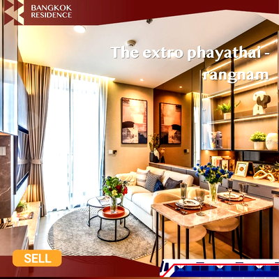 ขายคอนโด : 🎯The Extro Phayathai - Rangnam 🎯 ห้องสวย แต่งโมเดิร์น พร้อมอยู่ ใกล้ Bts อนุสาวรีย์ชัยสมรภูมิ