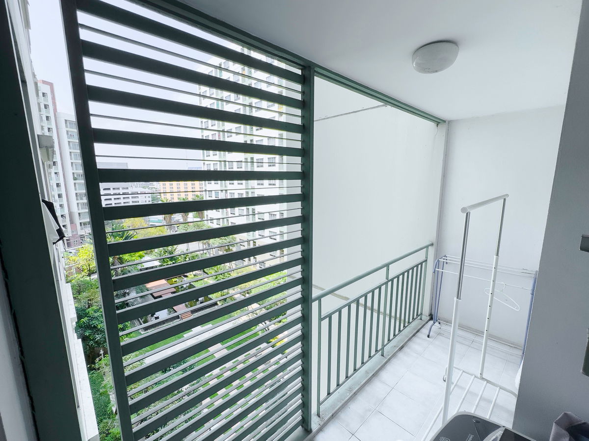 picture Condo for sale, Lumpini Ville Ramintra - Laksi, A building, 7th fl, 32 sq m, garden view, next to Central Ramintra - 18/28