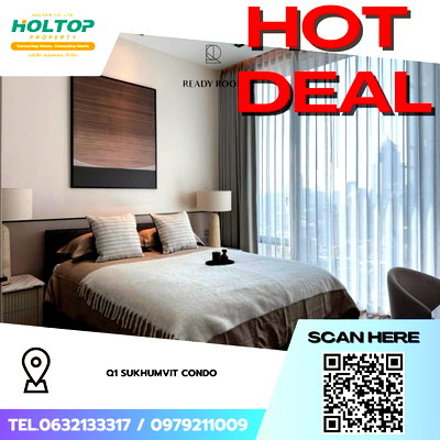 Condos for rent : #Z4085💥 120169 🔥 Condo for Rent: Q1 Sukhumvit Condo