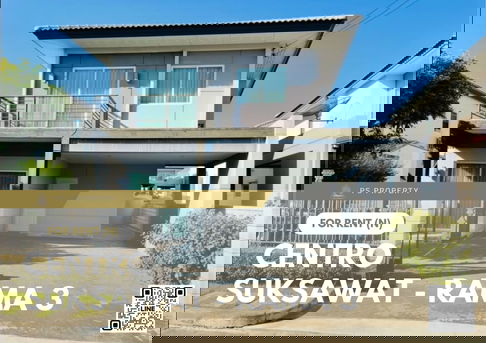 บ้านเดี่ยวให้เช่า ✨ CENTRO Suksawat - Rama 3 ✨ 4 ห้องนอน 4 ห้องน้ำ เฟอร์นิเจอร์ และ เครื่องใช้ไฟฟ้าครบ