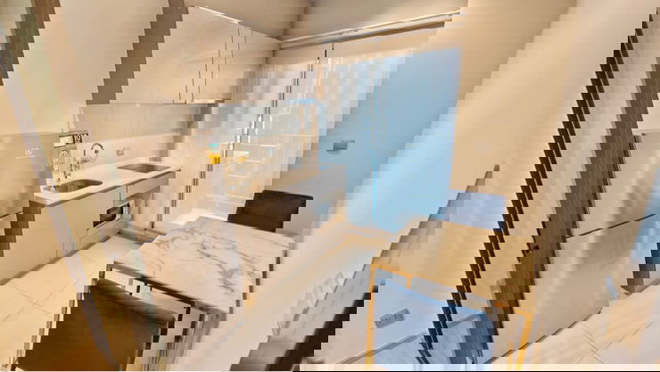 รูป 🔵⚪🔵 "For Rent" << Beautiful Room ,North , Negotiable >> At Life Asoke-Rama9 line id:@arunestate 🔵⚪🔵 - รูปที่ 3/4