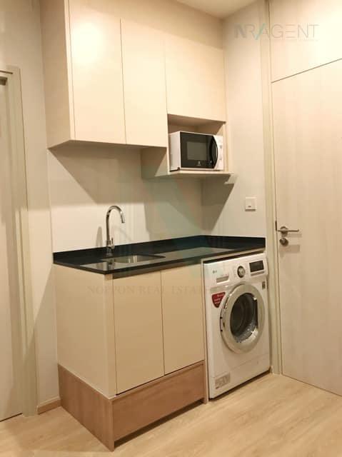 รูป 🎉 ให้เช่าคอนโด โนเบิล รีวอลฟ์ รัชดา อาคาร 1 ชั้น 10 1 ห้องนอน ขนาด 26.00 ตรม ใกล้ เซ็นทรัล พระราม9 - รูปที่ 1/8