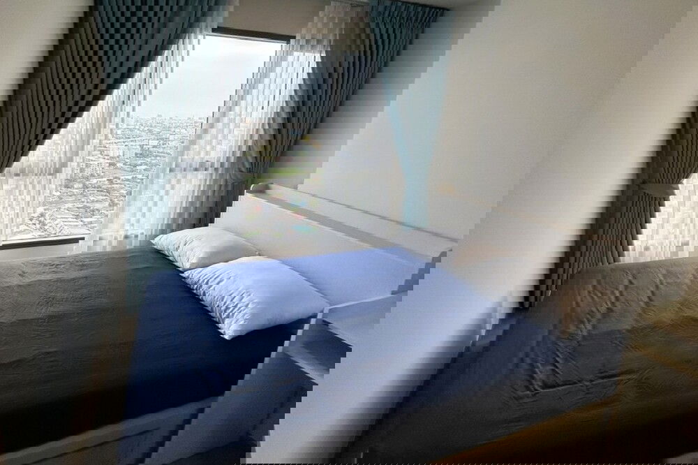 รูป 🔥 สำหรับเช่า !! ชั้นสูง 28++, ทำเลดี!! 🔥 Code C20260100021..........Aspire Sukhumvit – Rama 4, 1 ห้องนอน, 1 ห้องน้ำ, แต่งครบ, พร้อมเข้าอยู่📣📣 - รูปที่ 10/11