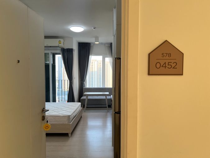 Chapter one Eco Huaikwang - Studio เพียง10,000 *ยังมีรอยแผ่นดินไหวเล็กน้อย พร้อมเข้าอยู่