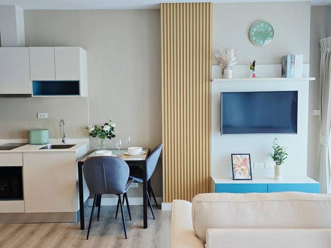 KT0128📲LineID @556ryccg🌅1ห้องนอน 32ตรม ชั้น25 ตึกB พร้อมเฟอร์นิเจอร์🌊Centric Sea Pattaya เซ็นทริค ซี พัทยา สาย2