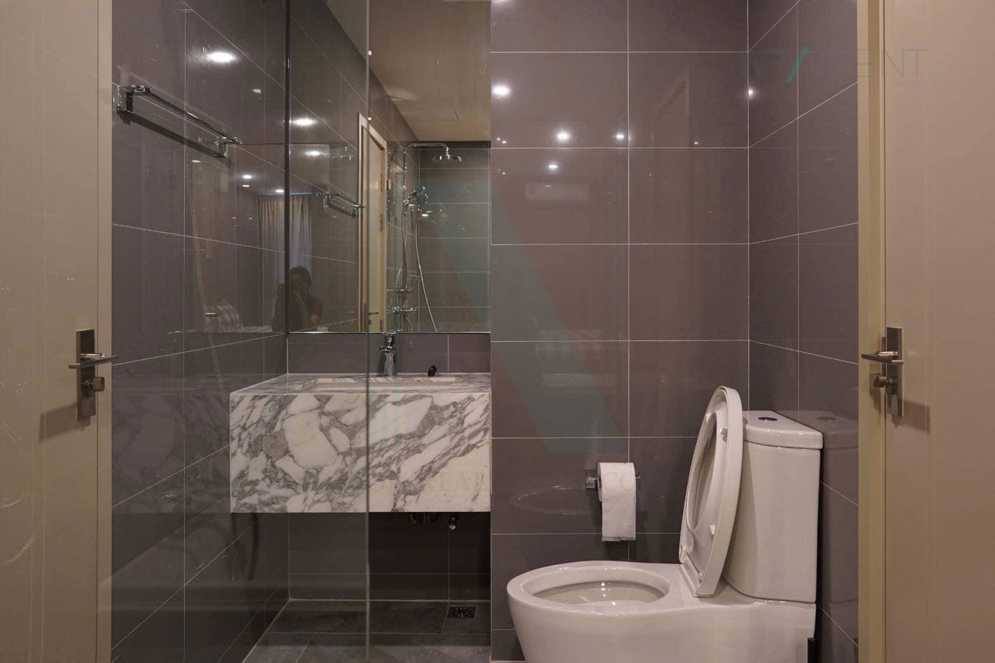 picture For rent condo Q CHIDLOM - PHETCHABURI Building 1, Floor 18,1 bed room, Room size 45.00 sqm - 6/8