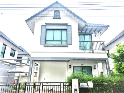 เช่าทาวน์โฮม นิคมบางพลี : ให้เช่าบ้านแฝด โมดิ วิลล่า บางนา เฟส1 (Modi Villa Bangna)บางเสาธง