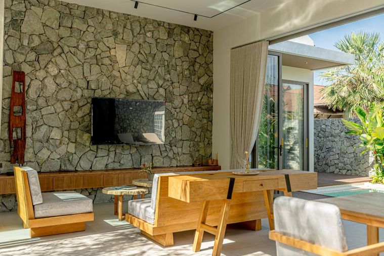 KT0044📲LineID @556ryccg🏖️Pool Villa หมู่บ้านเทวีรีสอร์ท เขามะกอก 140ตรว 4ห้องนอน 🏊พร้อมสระว่ายน้ำ🌷สวน🪑เฟอร์นิเจอร์