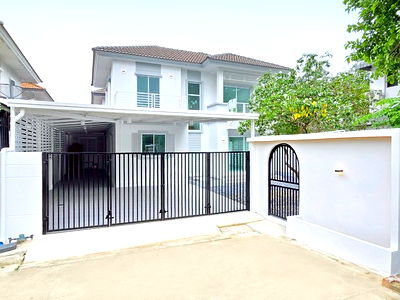 ขายบ้านเดี่ยว : บ้านเดี่ยวพฤกษาวิลเลจ 35 รีโนเวทใหม่ หลังท้ายซอยเนื้อที่ 58 ตร.ว. 4 ห้องนอน ในทำเลคุณภาพ รีโนเวทใหม่พร้อมเข้าอยู่ ตอบโจทย์คุณภาพชีวิต