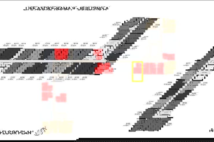 รูป 🔵⚪🔵 "For Sale" << Best price ,South , Negotiable >> At Life Asoke Rama 9 line id:@arunestate 🔵⚪🔵 - รูปที่ 16/17