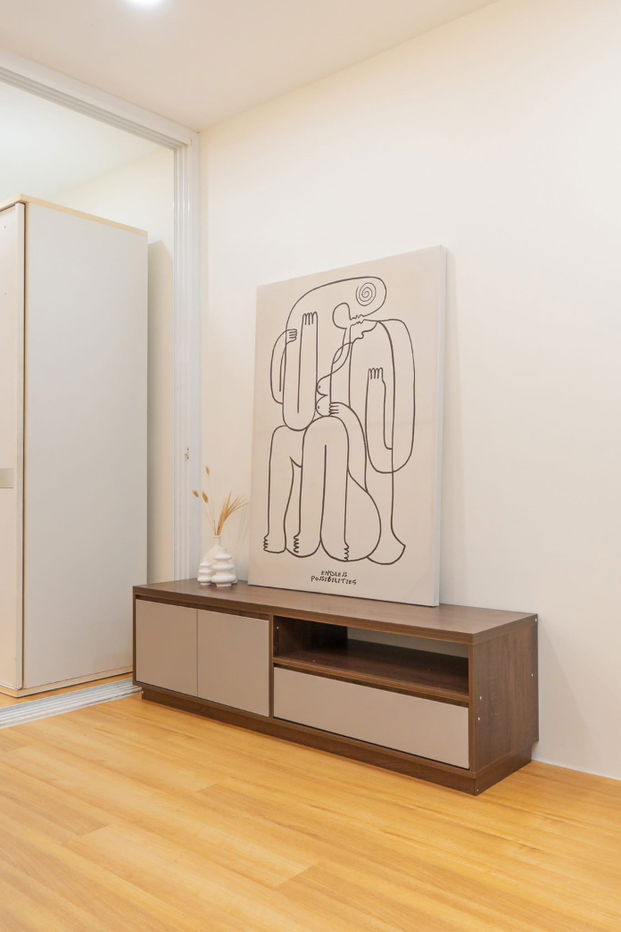 รูป มาใหม่ 1 ห้องนอ ย่านประชาชื่น ตกแต่งครบ หิ้วกระเป๋าเข้าอยู่ได้เลยยย - รูปที่ 16/23