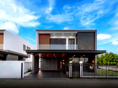 Houses for rent North Chiang Mai University : Two storey house for rent with 4 bedrooms,4 toilets and 1 kitchen. 