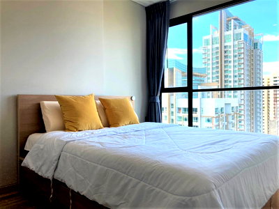 คอนโดให้เช่า : 🌆 ให้เช่า: Lumpini Suite Phetchaburi – Makkasan ใกล้ APL มักกะสัน และ MRT เพชรบุรี | เฟอร์ครบ พร้อมอยู่ @90condo 🌃