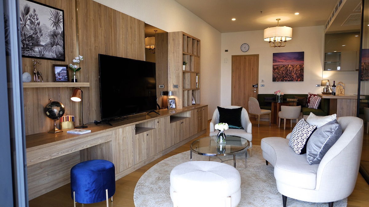 รูป Private Lift 3B2B ระเบียงใหญ่ 116 ตร.ม. เฟอร์ครบ พร้อมเข้าอยู่  - รูปที่ 2/9