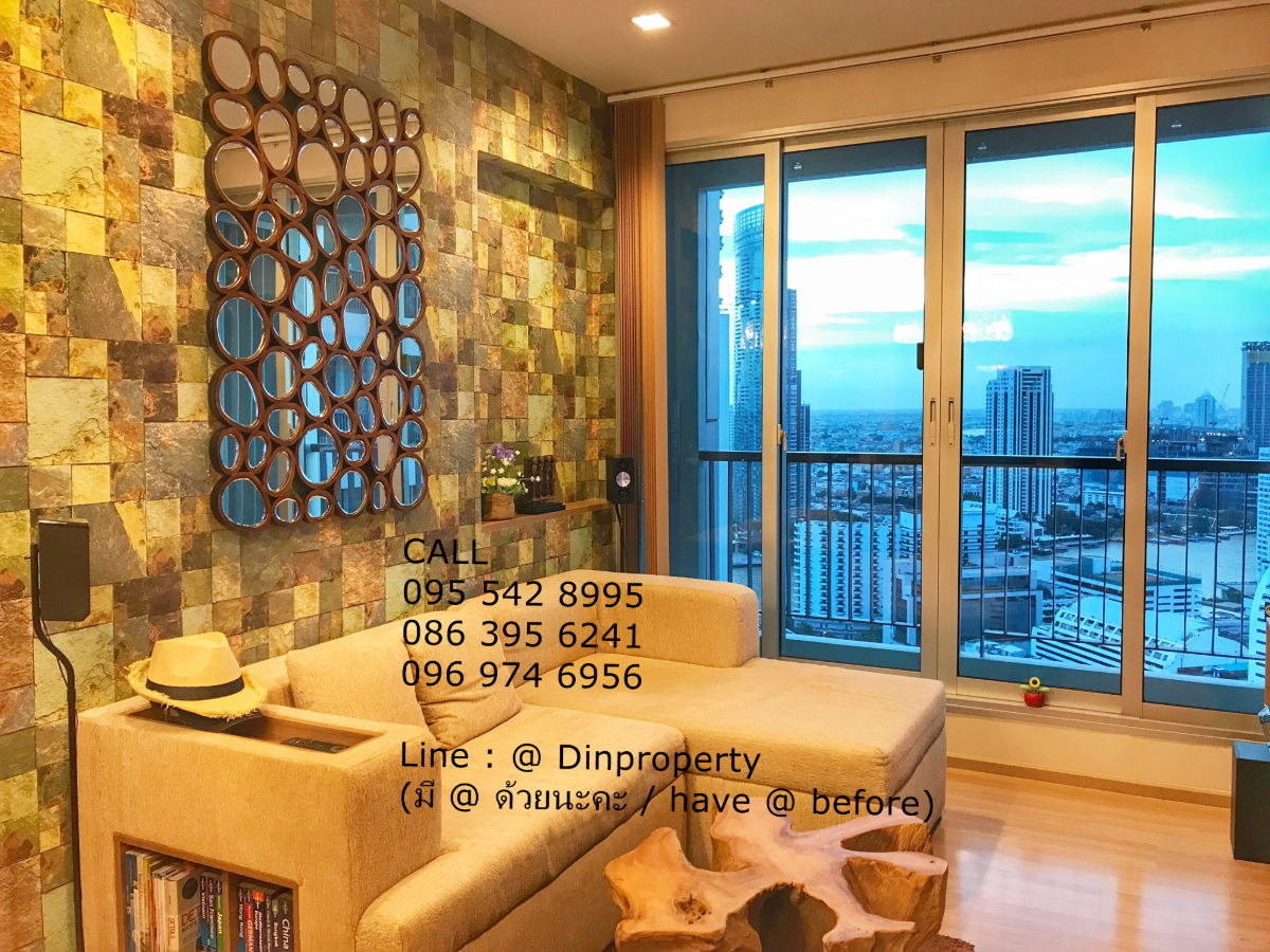 รูป ให้เช่า Rhythm Sathorn 1 ห้องนอน 45 ตรม BTSสะพานตากสิน BTS สุรศักดิ์ บางรัก สีลม สาทร - รูปที่ 5/6