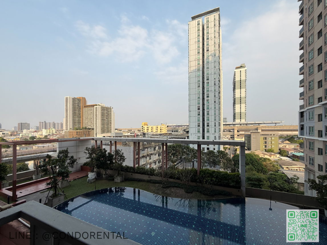 รูป Rich Park @Taopoon Interchange ห้องสวย ราคาดี สอบถามเพิ่มเติมได้ที่ Line @condorental - รูปที่ 12/15