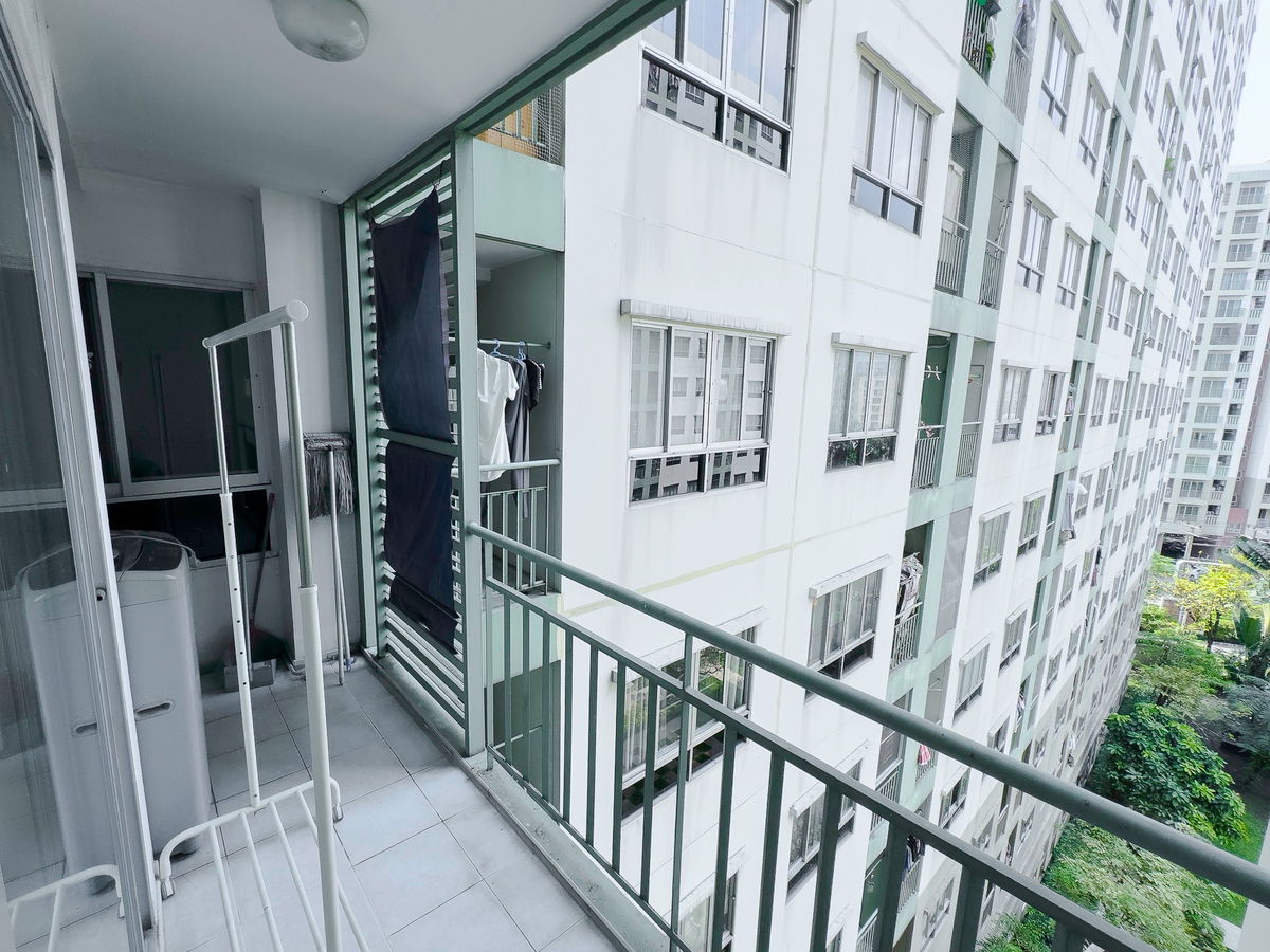 picture Condo for sale, Lumpini Ville Ramintra - Laksi, A building, 7th fl, 32 sq m, garden view, next to Central Ramintra - 17/28