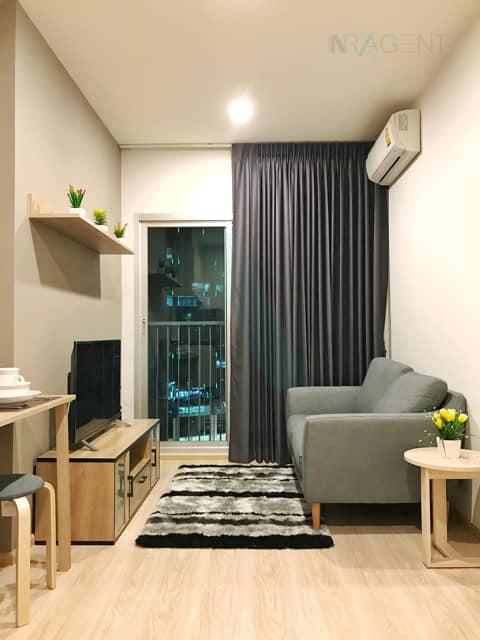 picture For Rent Condo NOBLE REVOLVE RATCHADA Building 1, Floor 10,1 bed room, Room size 26.00 sqm - 1/8