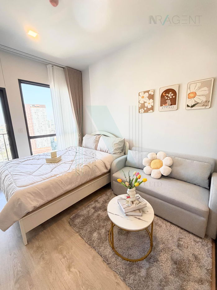 รูป 📌 ให้เช่าคอนโด เดอะทรี พัฒนาการ - เอกมัย อาคาร 1 ชั้น 23 สตูดิโอ ขนาด 25 ตรม ใกล้ ทางด่วนรามอินทรา-อาจณรงค์ - รูปที่ 5/8