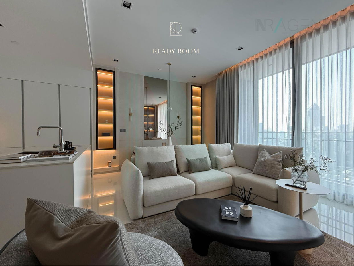 รูป 🚩 ให้เช่าคอนโด คิว วัน สุขุมวิท อาคาร 1 ชั้น 32 2 ห้องนอน ขนาด 95 ตรม ใกล้ เทอมินอล 21 - รูปที่ 8/8