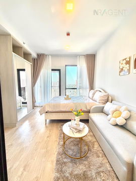 ให้เช่าคอนโด เดอะทรี พัฒนาการ - เอกมัย อาคาร 1 ชั้น 23 สตูดิโอ ขนาด 25 ตรม ใกล้ ทางด่วนรามอินทรา-อาจณรงค์