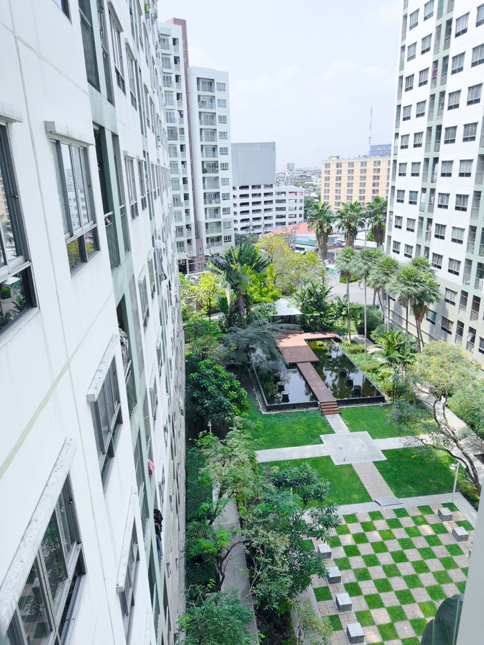 picture Condo for sale, Lumpini Ville Ramintra - Laksi, A building, 7th fl, 32 sq m, garden view, next to Central Ramintra - 20/28