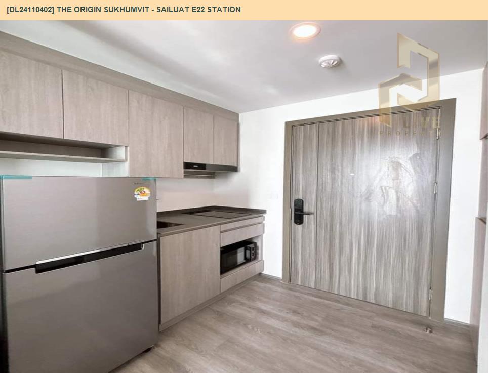 picture DL24110402 Condo for rent, THE ORIGIN SUKHUMVIT - SAILUAT E22 STATION near BTS Sai Luat, ready to move in, call urgently 0800343450 LineID @655ebbvc - 5/7