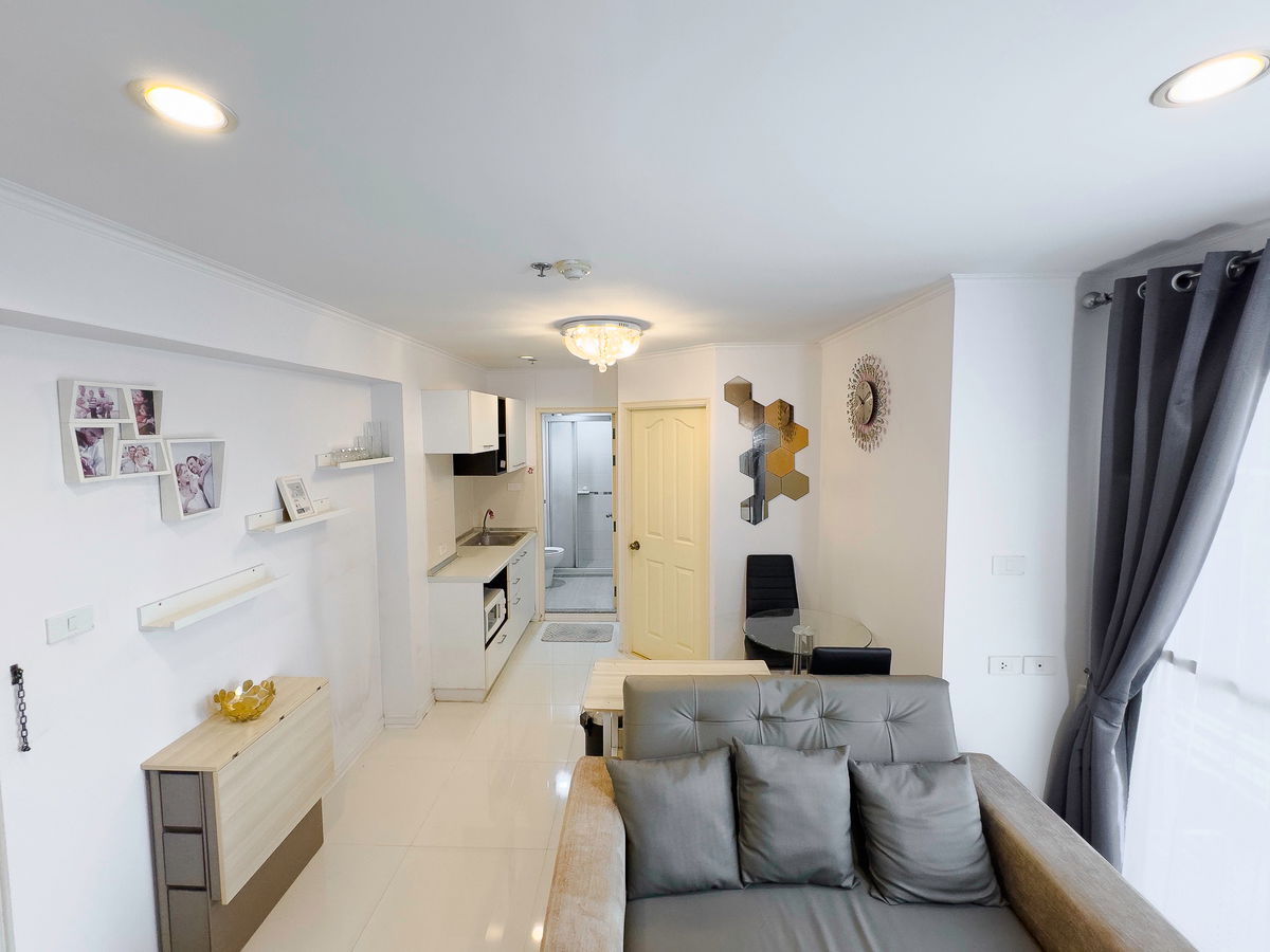 picture Condo for sale, Lumpini Ville Ramintra - Laksi, A building, 7th fl, 32 sq m, garden view, next to Central Ramintra - 10/28