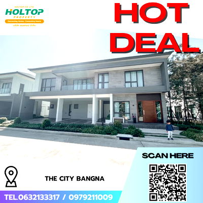 Houses for rent เทสโก้โลตัส บางพลี : #R8794 🎉 130169 House for Rent: The City Bangna