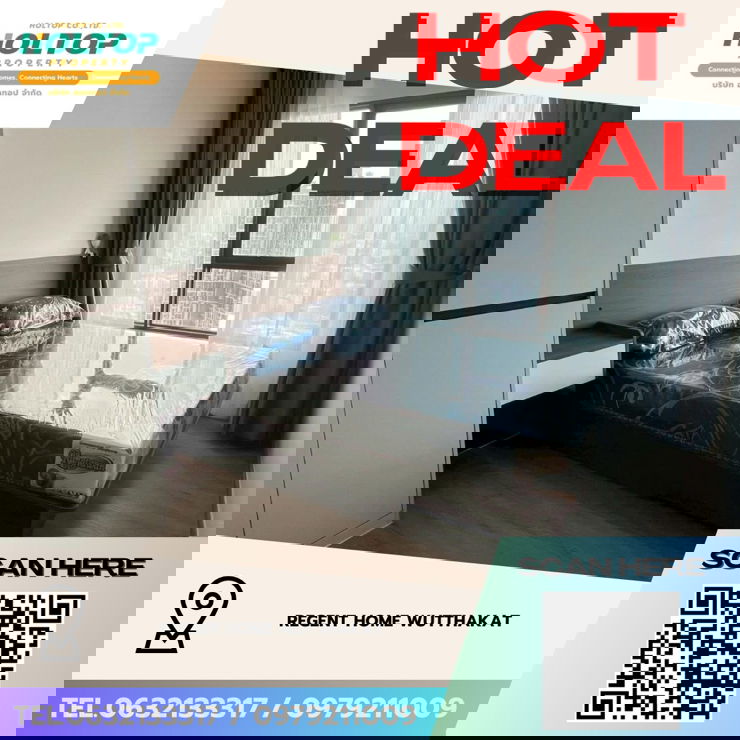 รูป #Z4084💥 120169 🔥ให้เช่าคอนโด Regent Home Wutthakat - รูปที่ 1/10