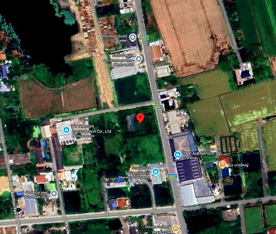ที่ดิน ม.ราชภัฏสวนสุนันทา ศาลายา : ที่ดินไทรน้อย นนทบุรี ติดถนนใหญ่ ทำเลธุรกิจ 2 ไร่กว่า เจ้าของขายเอง