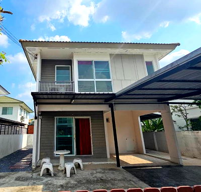 เช่าบ้านเดี่ยว ปทุมธานี : 🏡 ให้เช่า บ้านเดี่ยว 2 ชั้น โครงการ INIZIO รังสิต–คลอง 3 Line id : 0639547953