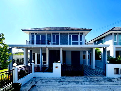 ขายบ้านเดี่ยว : ขายบ้านเดี่ยว 2 ชั้น แปลงริม โครงการเดอะเบสท์ มิตรไมตรี (มีนบุรี–หนองจอก)