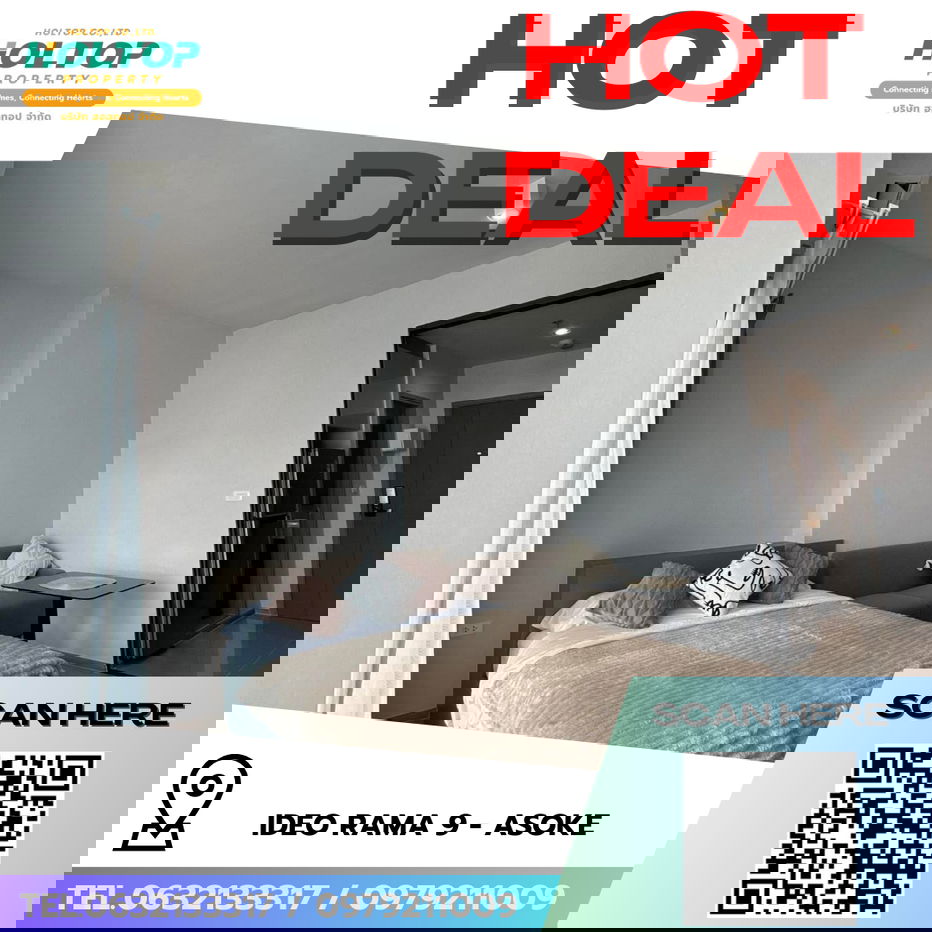 รูป #R8807 🎉 130169 ให้เช่าคอนโด IDEO Rama 9 - Asoke  - รูปที่ 1/9