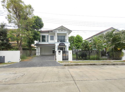 ขาย บ้านเดี่ยว 2 ชั้น หมู่บ้าน สราญสิริ รามอินทรา 1 พื้นที่ 98 ตรว. ตัวบ้านอยู่ต้นโครงการ ทำเลดี ถนนปัญญารามอินทรา ซอยซาฟารีเวิลด์