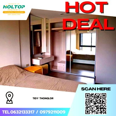 Condos for rent : #Z4107💥 130169🔥 Condo for Rent: Tidy Thonglor