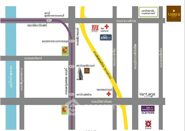 รูป คอนโด 1-ห้องนอน ที่ แอมเบอร์ คอนโดมิเนียม ใกล้ MRT แยกติวานนท์ (ID 1492105) - รูปที่ 11/11