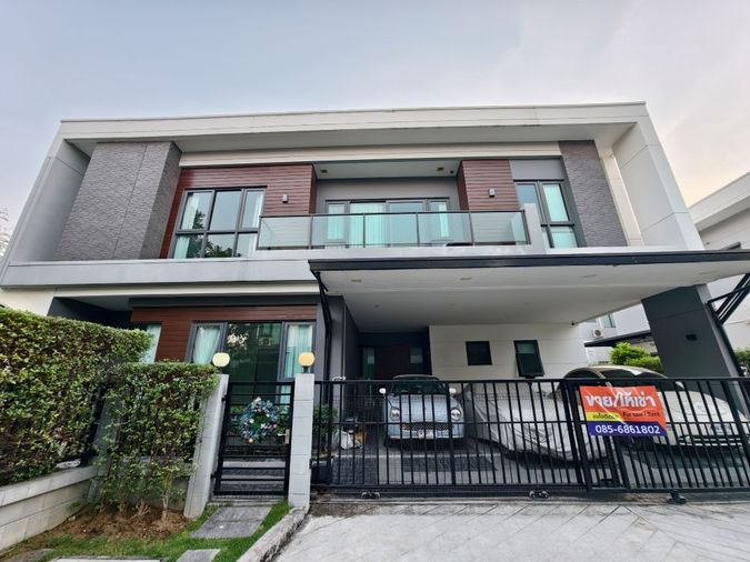 ขาย เช่า บ้านเดี่ยว 2 ชั้น หลังมุม โครงการเดอะ ซิตี้ สุขุมวิท-อ่อนนุช ทำเลดี เดินทางสะดวก