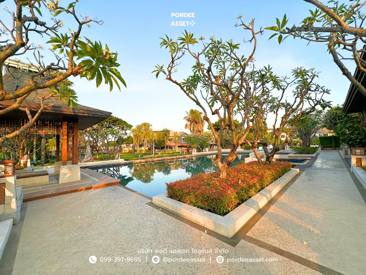 รูป ขายบ้านเดี่ยว บุราสิริ สนามบินน้ำ (ขนาด 56 ตร.ว.) เมืองนนทบุรี ใกล้รถไฟฟ้า MRT แยกนนทบุรี1 และ เซ็นทรัล นอร์ธวิลล์ รัตนาธิเบศร์ : Burasiri Sanambinnam - รูปที่ 35/38