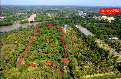 ที่ดิน บางคล้า ฉะเชิงเทรา : ขายที่ดิน ติดแม่น้ำบางปะกง บนเกาะลัด อำเภอบางคล้า ฉะเชิงเทรา 13-1-8 ไร่