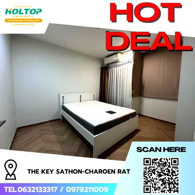Condos for rent : #R8823 🎉 130169 Condo for Rent: The Key Sathon-Charoen Rat