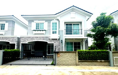 บ้านเดี่ยวให้เช่า : 📌 ให้เช่าบ้านเดี่ยว 2 ชั้น โกลเด้น นีโอ สุขุมวิท - ลาซาล 4 ห้องนอน 3 ห้องน้ำ