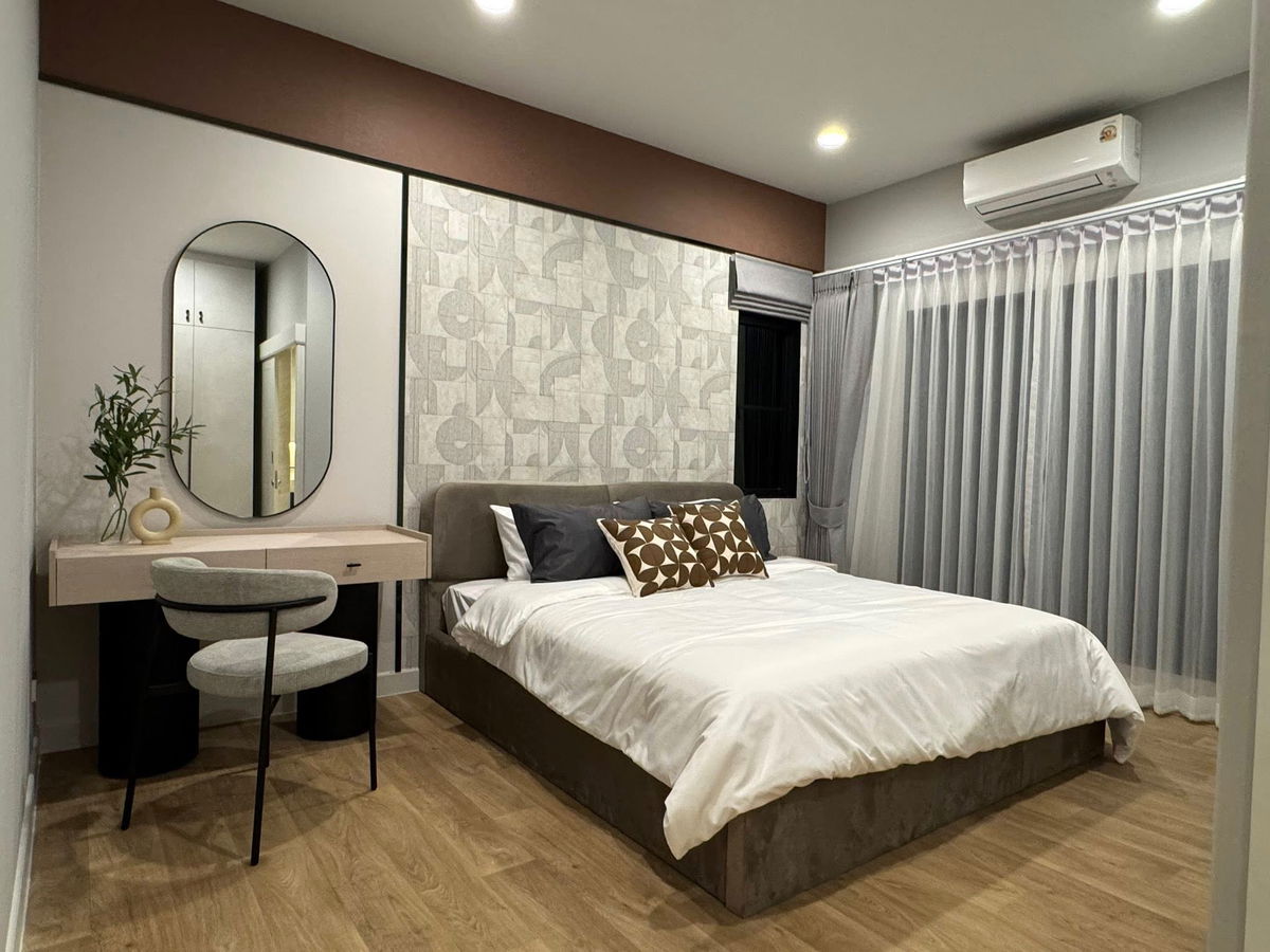 รูป 😊🌳🏡 เช่าบ้าน เศรษฐสิริ บางนา-สุวรรณภูมิ ทุกห้องมีห้องน้ำในตัว - รูปที่ 10/11